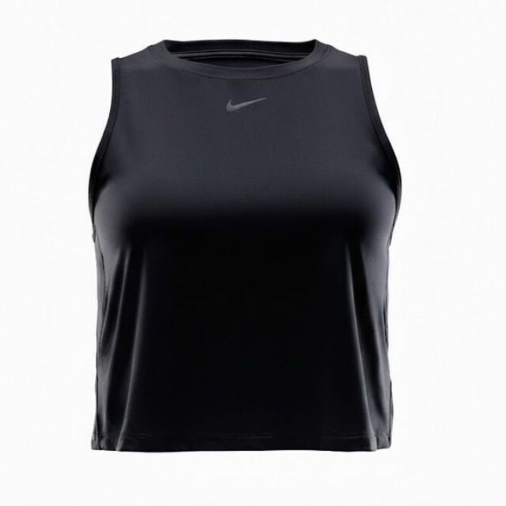 8. Nike One NWT Training Dri-FIT Classic Cropped Tank Top Black